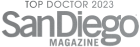 Top Doctor 2023 San Diego Magazine logo