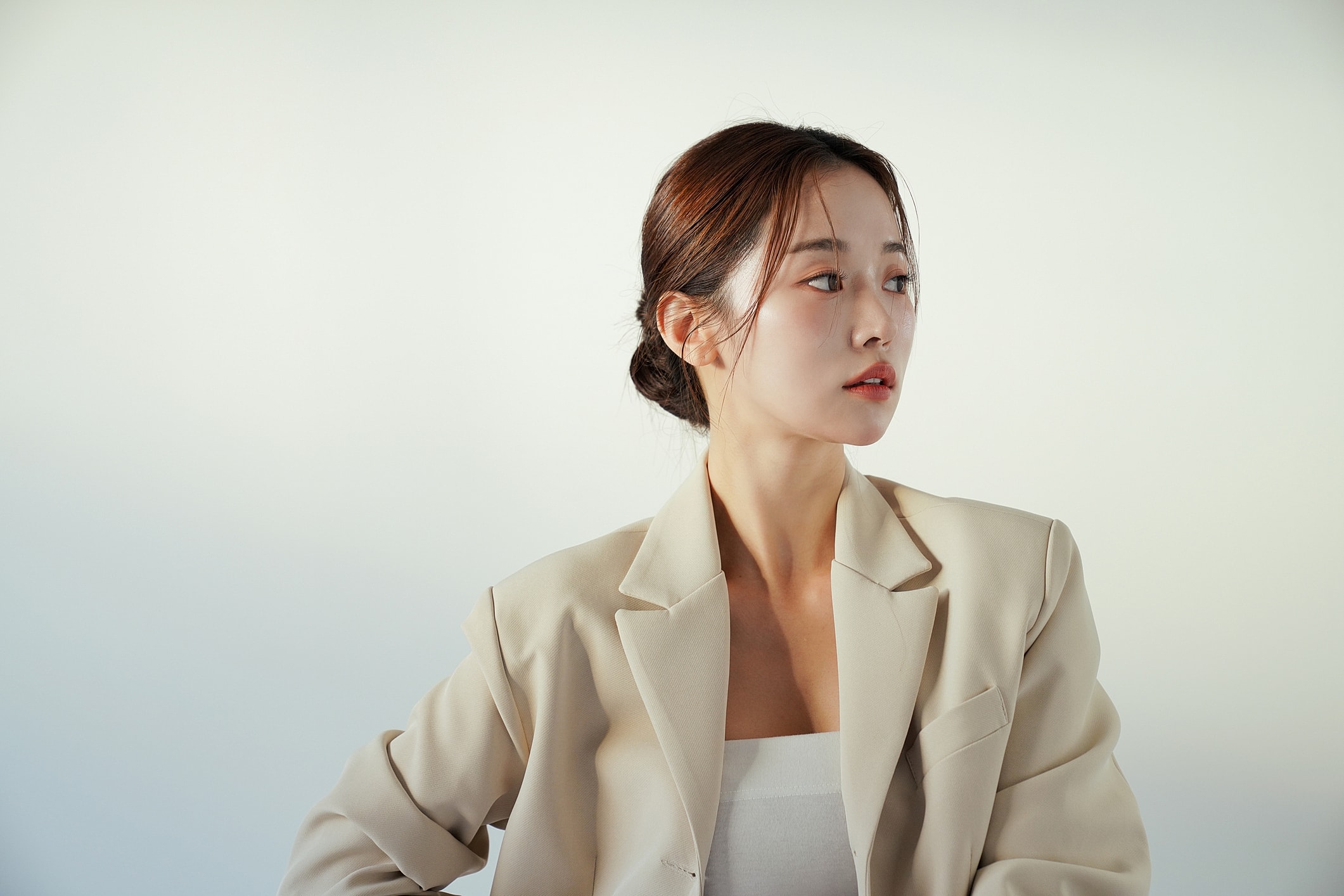 Smiling medical professional in operating room.